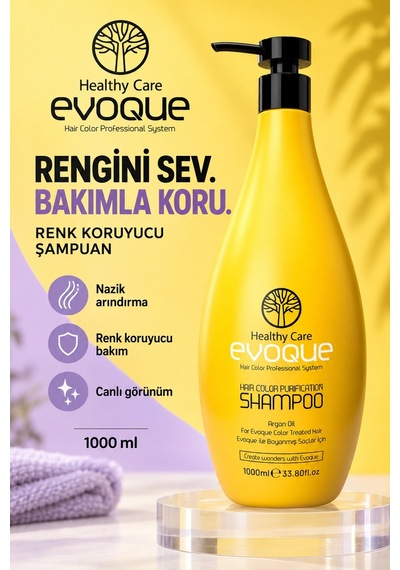 Evoque Healthy Care Şampuan 1 L