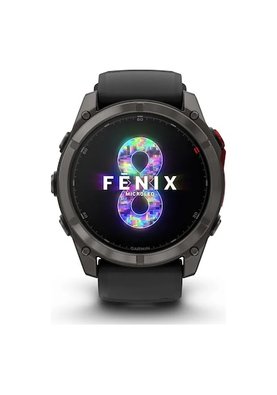 Garmin Fenix 8 - 51 MM Microled Sapphire Silikon (Distribütör Garantili)