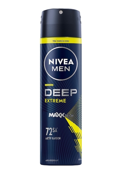 Nıvea Men Deep Extreme Sprey Deodorant 150 Ml - Güçlü Koruma Tarı