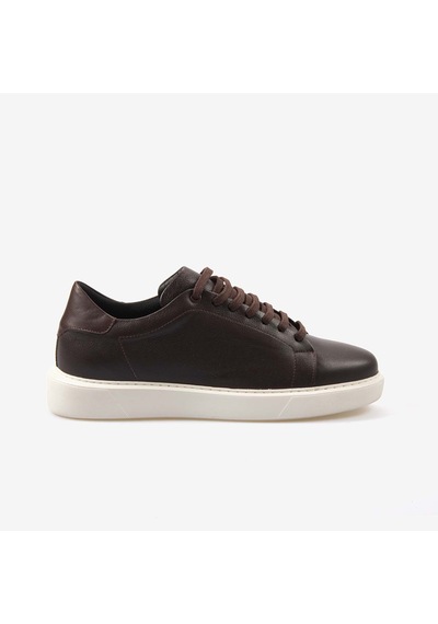 Mocassini Hakiki Deri Erkek Spor & Sneaker Ayakkabı S4 Kahve