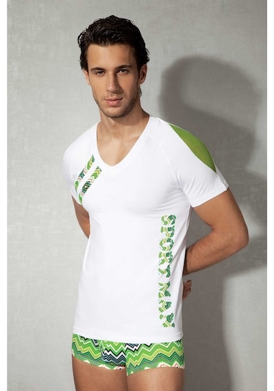 Doreanse Erkek Modal V Yaka Kısa Kol T Shirt 2575