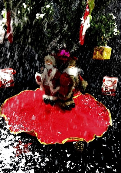 Yılbaşı Ağaç Altı Örtüsü Kırmızı 90 90 Yılbaşı Ağaç Altı Örtüsü Noel Çam Ağaç Altı Örtüsü