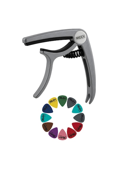 Midex LCT-90SL Gitar Capo Sağlam Tutuş