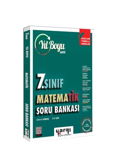 Yargı Ders Arkadaşım 7.sınıf Yıl Boyu - Matematik Soru Bankası Kolay-orta - 2026
