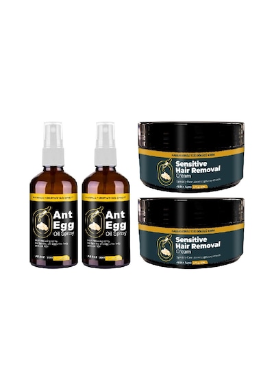 Ant Egg Oil & Cream 2 Şer Adet: Ağda50 Ml Karınca Yumurtası Yağı Ve 50 Ml Tüydökücü Set