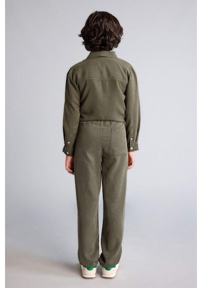 Defacto Düz Paça Tencel Pantolon Erkek Çocuk G5009a826spkh438 Haki-kh438