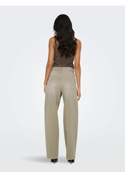 Only Onlgianna Mw Straight Kadın Denim Pantolon 15376953 Yeşil
