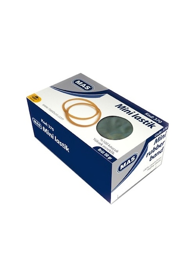 Mas Ambalaj Lastiği 50Gr %100  Kauçuk Mini Kt-370