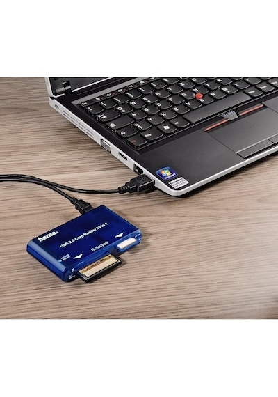 Hama Usb 2.0 Kart Okuyucu 55348 Sd/Cf