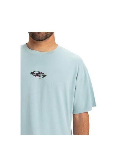 Quiksilver Eqyzt08021-aqsk Gh Qs Global Heat Ss Erkek Spor Tişört Mavi