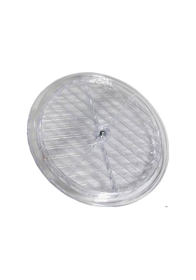 Doğalgaz Havalandırma Yuvarlak Mutfak Cam Menfezi Şeffaf 18 Cm (271497689)