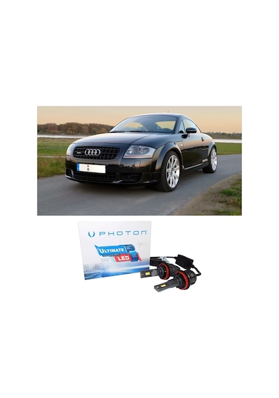 Audi Tt 8n Uzun Far Ampulü H7 Ultimate Yeni Seri Beyaz 1998-2006