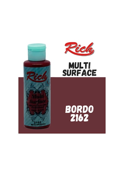 Multisurface - Profesyonel Satin Akrilik - 120 Cc Bordo 2162 Bordo 2162