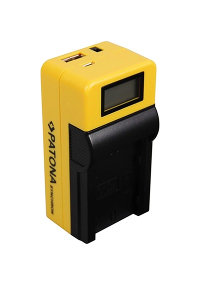 Patona Senkron Lcd Ekranlı Usb Şarj Cihazı (Fuji NP-W235 Uyumlu)