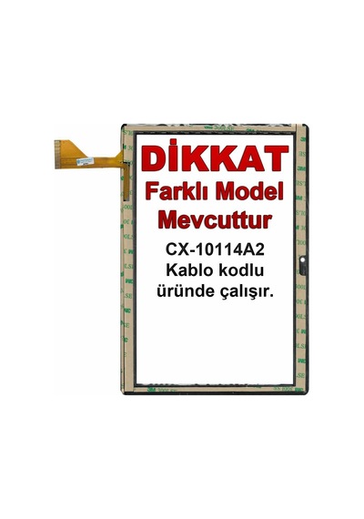 Cx-10114a2 Kablo Kodlu Dokunmatik Siyah Tt