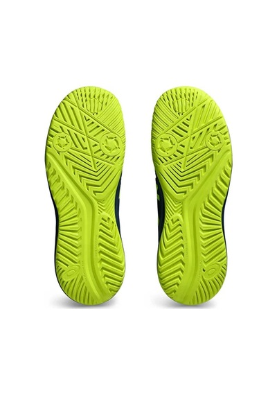Asics Büyük Unisex Çocuk Lacivert Yeşil Tenis Ayakkabısı 1044a067-404 Karışık