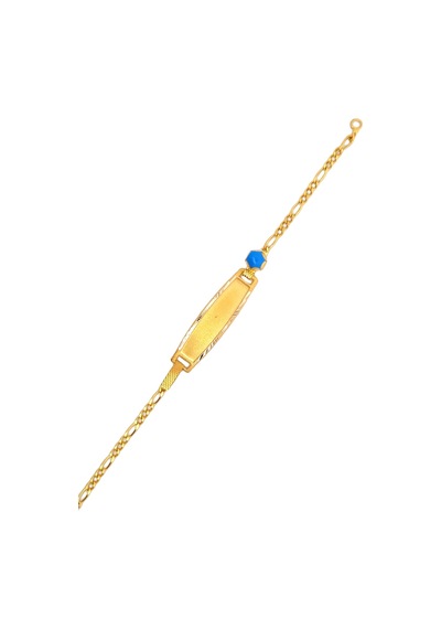 Cigold Taşlı Çocuk Bileklik 14 Ayar Altın 1.50 Gr Oa-c11303029262 Renkli Çok Renkli