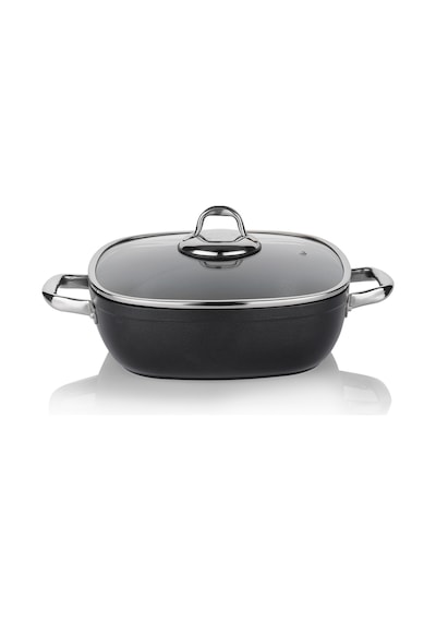 Schafer Gastronomie Master Y.Y.Tencere Seti - Ind-7 Parça-Siyah