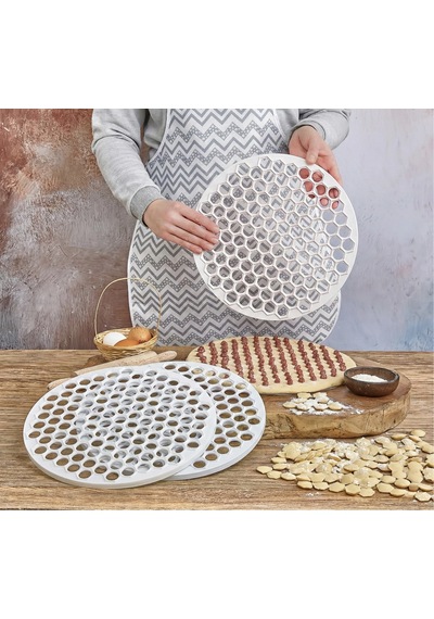 Büyük - 32cm Mantı Kalıbı Plastik Bx40 Renkli