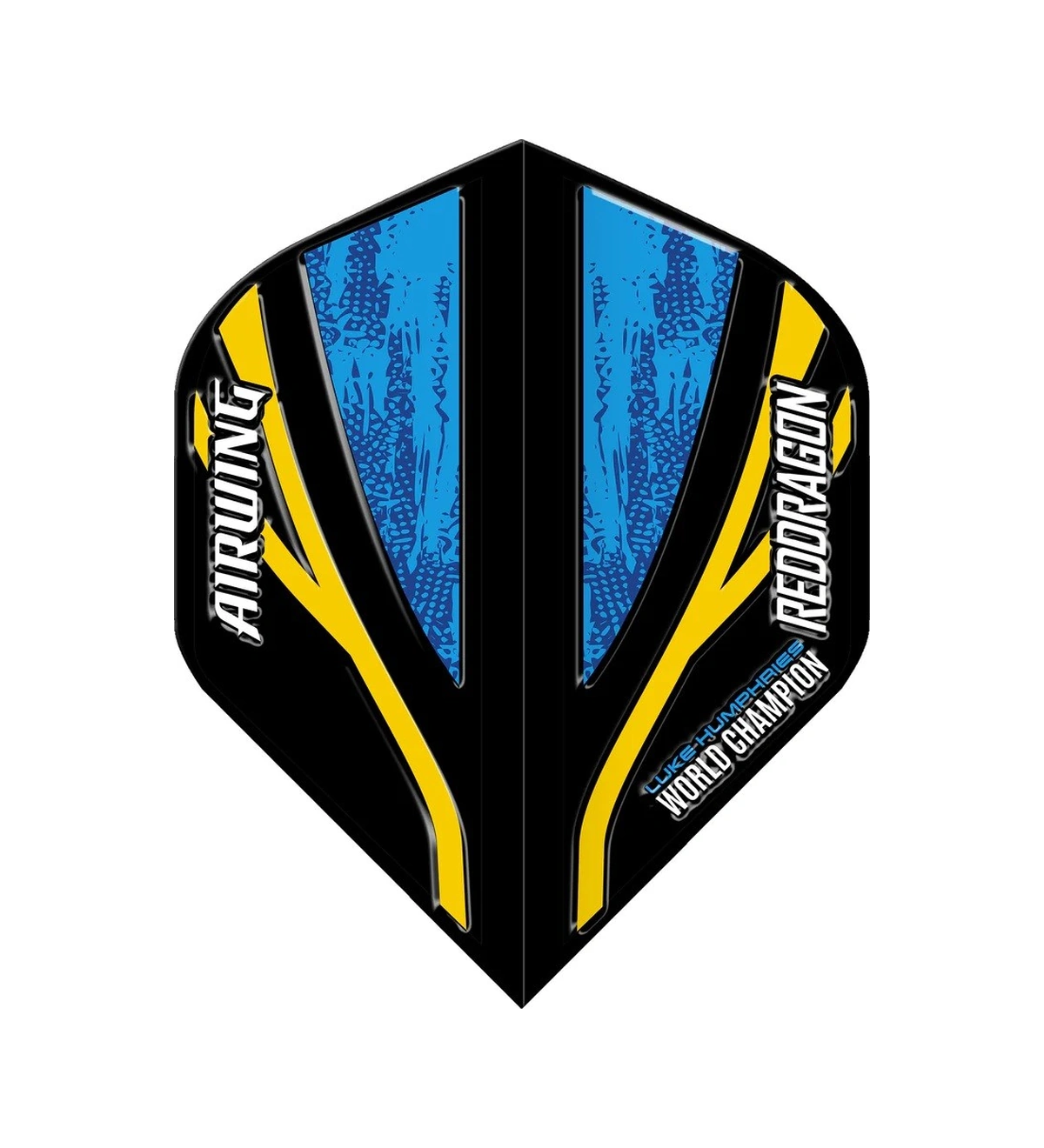 Red Dragon Airwing Moulded Luke Humphries World Champion Black&blue Standart Dart Flight