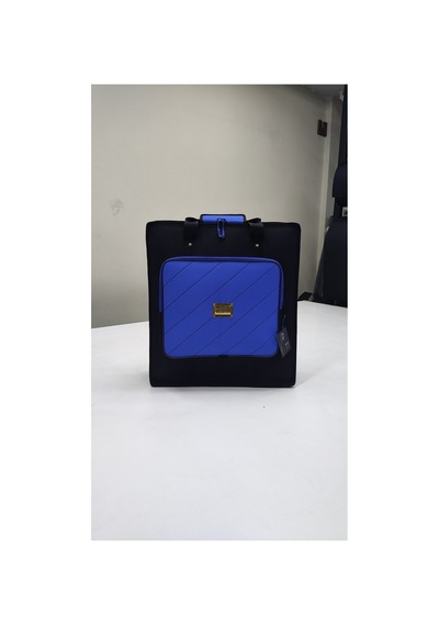 Cms 1000 Mikser İçin Uyumlu Soft Case Çanta Kılıf - Siyah Mavi.