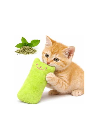 Catnip Kedi Oyuncağı Yeşil Sesli Peluş Kedi Oyuncak, Isırınca Ses Çıkaran Plush Cat Toy, Yumuşak Dayanıklı Mini Boy Kedi Oyuncağı, Kediler İçin Eğlenceli Oyuncak Catnip Kedi Oyuncağı Yeşil Sesli Peluş Kedi Oyuncak, Isırınca Ses Çıkaran Plush Cat Toy, Yumuşak Dayanıklı Mini Boy Kedi Oyuncağı, Kediler İçin Eğlenceli Oyuncak