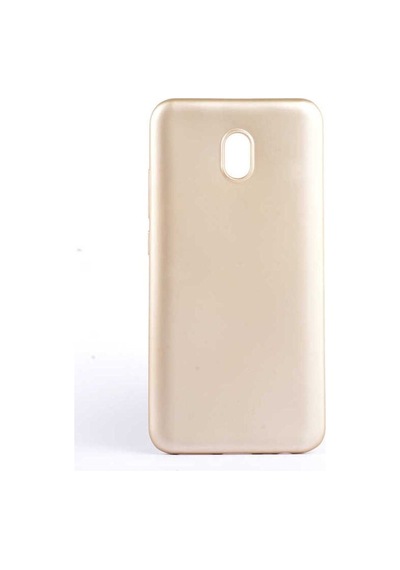 Xiaomi Redmi 8a Kılıf Zore Premier Silikon Kapak Gold