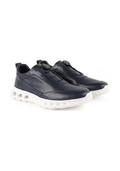 Lbr H1134 Antik Deri Erkek Sneaker - Eva Tabanlı Bağcıksız Çark Sistemli Günlük Spor Ayakkabı Lacivert Lbr H1134 Antik Deri Erkek Sneaker - Eva Tabanlı Bağcıksız Çark Sistemli Günlük Spor Ayakkabı Lacivert
