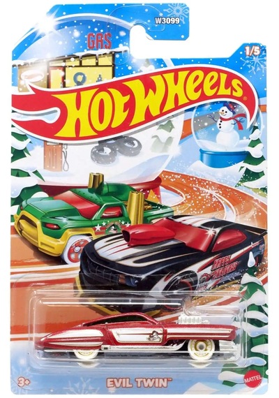 Hot Wheels 2024 Holiday Hot Rods Evil Twin Diecast Car