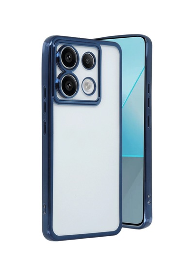 Note 13 Pro 5g Kılıf Razer Lensli Silikon - Sierra Blue
