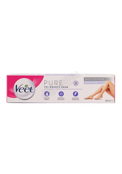 2 Adet Veet Pure Tüy Dökücü Krem 200 Ml