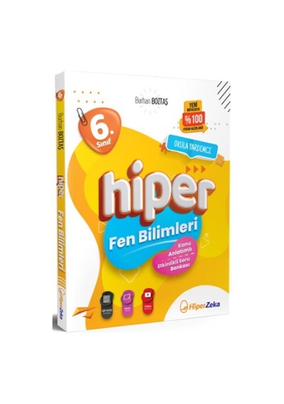 6. Sınıf Fen Bilimleri Hiper Konu Anlatımlı Soru Bankası Hiper Zeka Yayınları