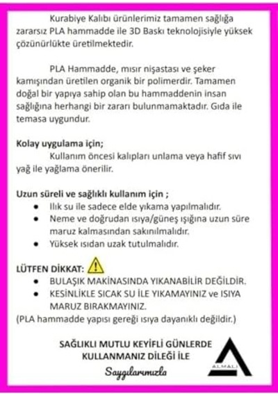 Gingerbread Kurabiye Adam & Kurabiye Kadın Kurabiye Kalıp Seti 2'li Diğer