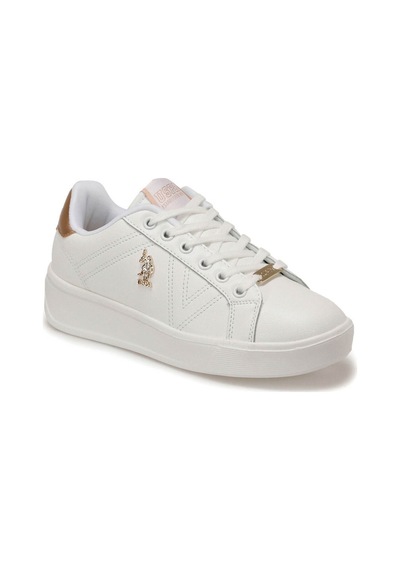 U.S. Polo Assn. Extra Beyaz Kadın Sneaker 100551350 Beyaz