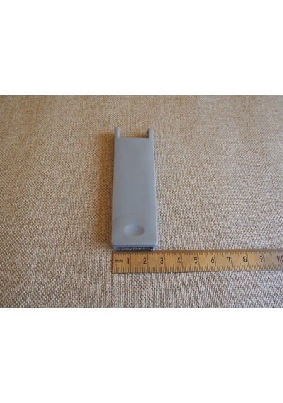 Plastik Dikdörtgen Kapak Kulpu 85x28mm 480 Adet Kapak Tutucu