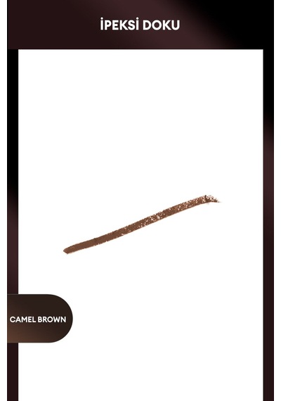 Pürüzsüz Uygulanan Jel Dokuda Kalem Eyeliner Missha Longwear Gel Pencil Liner (Camel Brown) 0.14g