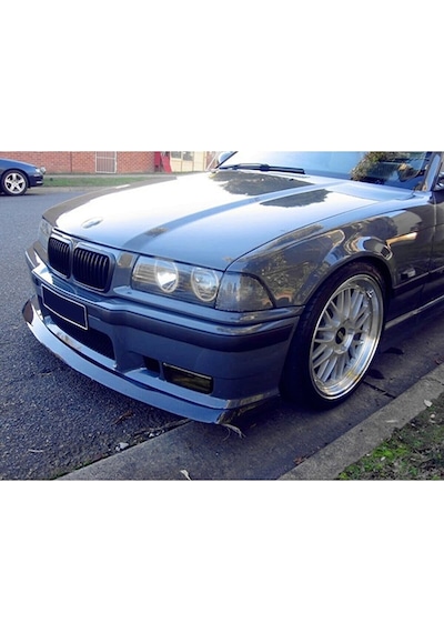 HasAkman Bmw E36 M3 Ön Tampon Lip Piona Black 1991 - 1998 Abs Plastik