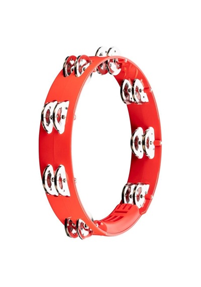 Meinl Htt10r Stainless Steel Jingle 2-rows 10" Tour Tamburin Kır
