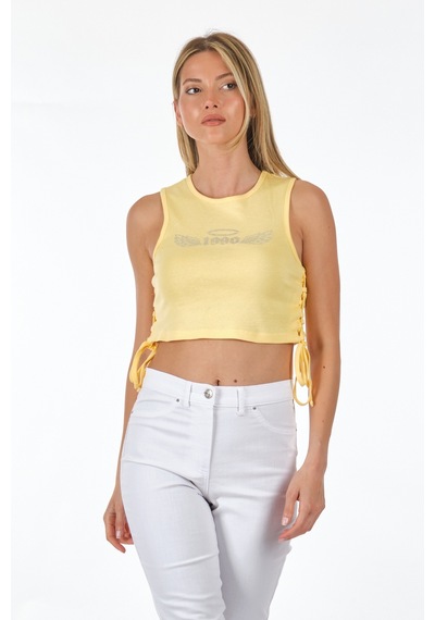 Only Açık Sarı Kadın T-shirt 15289612 001