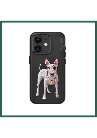 Bezos Venco İphone 11 Uyumlu Perma Desenli Kapak - Siyah Bzs01