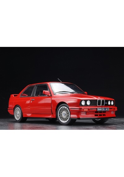 1:18 Ölçek Solido 1986 Bmw E30 M3 Sport Evo Diecast Metal Minyatür Model Araba 25cm