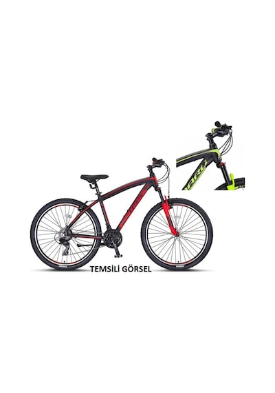 ÜMİT 2762 CAMARO M ERKEK DAĞ BİSİKLETİ 459H V 27.5 JANT 21 VİTES SİYAH LİME