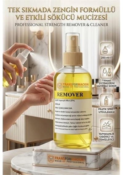 Kalıcı Oje Jel Protez Akrilik Tırnak Çıkarıcı Jel Sökücü Sprey Remover 723069