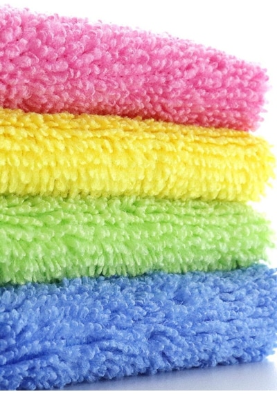 Silver Home Süper Emici Mikrofiber Kurulama Bezi Çok Renkli 4'lü 40 x 40 CM