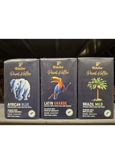 Tchibo Privat Kaffee Brazil Mild Filtre Kahve 250 Gr X 4 Adet Öğütülmüş