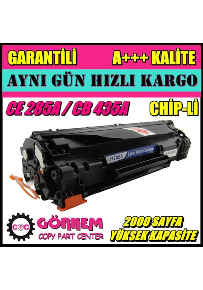 Hp Laserjet Pro P1102W Uyumlu Toner Ce285A