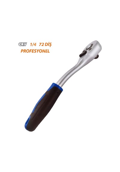 Cırcır Kolu 1/4 Profesyonel Yüksek Kalite Cırcır Kolu 72 Diş Tam Profesyonel
