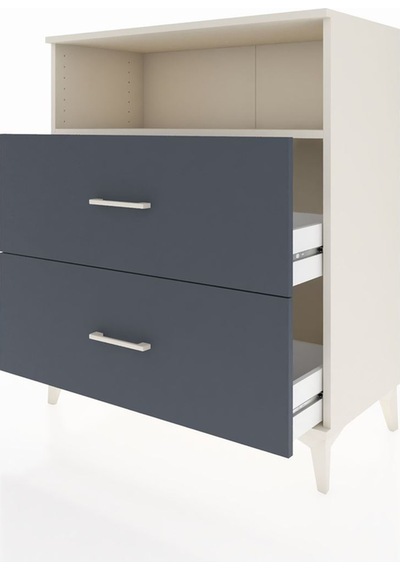Hyperion Şifonyer Tek Raflı 2 Çekmeceli 88x44x106 Aytaşı-antr... Aytaşı