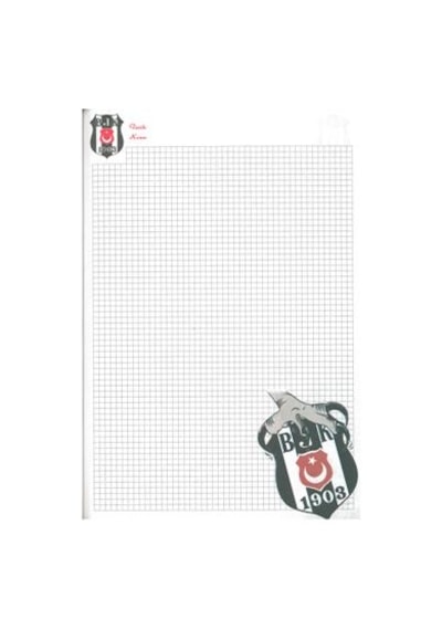 Beşişktaş A4 96 Yp kareli karon Kapak defter 70 gr.