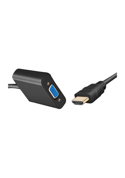 Büro Ev Ofis Cihazları İçin Hdmı-vga Çevirici Power Aparat